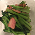 ミルキーとバニラ's cooksnap of when they made 小松菜とベーコンの中華風炒め.