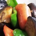 Pandanoko's cooksnap of when they made ナスとウインナーのバター醤油炒め.