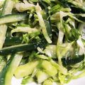 クックEGIVJ7☆'s cooksnap of when they made 簡単すぎる！キャベツときゅうりのサラダ.