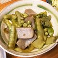 クッkuu☆'s cooksnap of when they made 【母の味】エンドウ豆の煮物【覚書】.