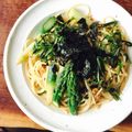 kaokaofood's cooksnap of when they made ウニの和風パスタ.