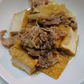 びっくぽんた's cooksnap of when they made 簡単10分★牛肉と厚揚げの煮物.