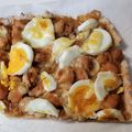 となかりパパ's cooksnap of when they made 発酵無しの簡単ピザ生地.