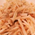 ちえぞーママパンチ☆'s cooksnap of when they made めんつゆで♪居酒屋さんの“大根サラダ”.