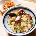 ジュスカ's cooksnap of when they made タコの炊き込みご飯～あと混ぜでふっくり♪.