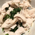 クックXNDD8Q☆'s cooksnap of when they made ♧パセリ☆ささみのわさびマヨ和え♧.