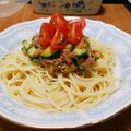 ばく★ちく's cooksnap of when they made きゅうりとツナの冷製パスタ.