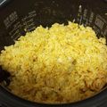 ぶっちゃん★'s cooksnap of when they made あけぼのさけ缶で作るニンジン炊き込みご飯.
