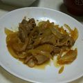 クックUPVBE2☆'s cooksnap of when they made 時短で美味しい！豚ロースの生姜焼き.