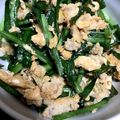 caramelcorn's cooksnap of when they made ごはん無限消費！ニラ卵の豚肉中華炒め.