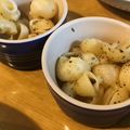 uka0430's cooksnap of when they made ジェノベーゼとチーズのマカロニおつまみ.