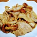 Ａオリゼー's cooksnap of when they made 豚バラ肉と株なめこのバター醤油炒め.