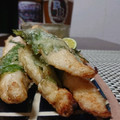 ダイナマイト漆黒's cooksnap of when they made お酒がススム♥️青ジソささみ天♪.