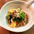 ☆ぼうchan☆'s cooksnap of when they made 混ぜるだけ＊ほうれん草キムチ納豆.