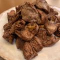 たべたいち's cooksnap of when they made 鳥ハツのガーリックペッパー炒め.