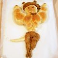 Richland☆Y's cooksnap of when they made ねずみのパン⭐️ムキムキねずみ.