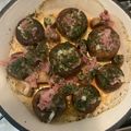mixseaweed's cooksnap of when they made スペイン風☆マッシュルームの鉄板焼き.