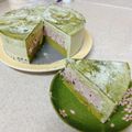 ♕はらぺこ♕'s cooksnap of when they made 抹茶と小豆のムースケーキ.