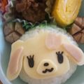 のんびり屋ママ's cooksnap of when they made キャラ弁　シュガーバニーズ.