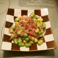 ロックベア's cooksnap of when they made そら豆とベーコンのレモンガーリック炒め.