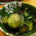 しんにし's cooksnap of when they made 生きくらげとキュウリの胡麻油和え.