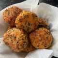 英国で日本食作る女's cooksnap of when they made さつまいもコロッケ.