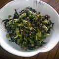 ｂｅｒｒｙ＋'s cooksnap of when they made 塩昆布とかぶの葉炒め★.
