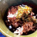 喜八＆Hacchi's cooksnap of when they made 娘に伝えたい 圧力鍋deもち麦黒豆ご飯.