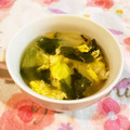 Richland☆Y's cooksnap of when they made ワカメとレタスのかき玉スープ.