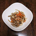 クックL8U9HI☆'s cooksnap of when they made 便秘を解消するごぼうの鶏そぼろ炒め.