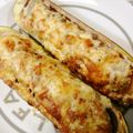 mikeshima's cooksnap of when they made カレー風味✿丸ごとズッキーニの肉詰め✿.