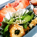 クック6DDPP8☆'s cooksnap of when they made ごま油香るちくわとピーマンのきんぴら.