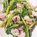よもニャン's cooksnap of when they made 豚肉とほうれん草のマヨポン炒め.