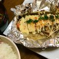 えりこは's cooksnap of when they made 鮭のホイル焼き.