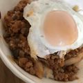 ♡まゆみゆ♡'s cooksnap of when they made 簡単にお昼ごはん☆ロコモコ風丼.
