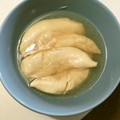sakutakuhitoshu's cooksnap of when they made レンジで簡単蒸し鶏！鶏ささみのレンジ蒸し.