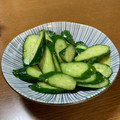 ぽかちゃんキッチン's cooksnap of when they made 簡単きゅうりの浅漬け.