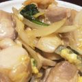 m11m11's cooksnap of when they made ほうれん草たっぷり親子丼.