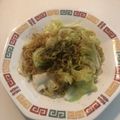 ラクラクダ's cooksnap of when they made さっぱり醤油焼きそば♡麺は野菜でムラそう.