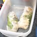 クックUL8OCM☆'s cooksnap of when they made ライスペーパーで蒸し餃子.