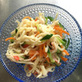 OTO☆HANA's cooksnap of when they made 切り干し大根とカニカマのマヨぽんサラダ.