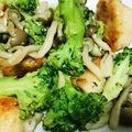 ぽちぼて's cooksnap of when they made 鶏むね肉とブロッコリーのコンソメマヨ炒め.