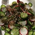 クックD1N46E☆'s cooksnap of when they made かぶときゅうりの酢の物.