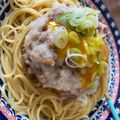 ＊mee＊2828's cooksnap of when they made ＊ふわふわ　納豆おろしパスタ＊.