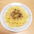 hitomi♪＊'s cooksnap of when they made ゆかりde和風マヨクリームパスタ♪.