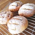 ろはす's cooksnap of when they made クランベリーとカシューナッツのライ麦パン.