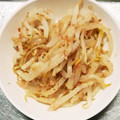 ぷっくりんご's cooksnap of when they made レンジで簡単 もやしの白だし和え.