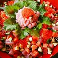 HIRIAlove's cooksnap of when they made 海鮮ちらし寿司.