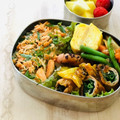 runa10's cooksnap of when they made 鮭そぼろ with シラス and 大葉.