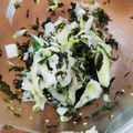 クックUO8BQV☆'s cooksnap of when they made キャベツと韓国海苔のサラダ.